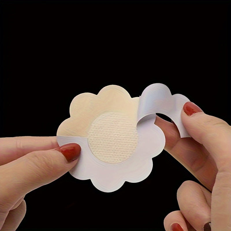 50/100 Disposable Strapless Nipple Covers for Women, Self-Adhesive Breast Pasties