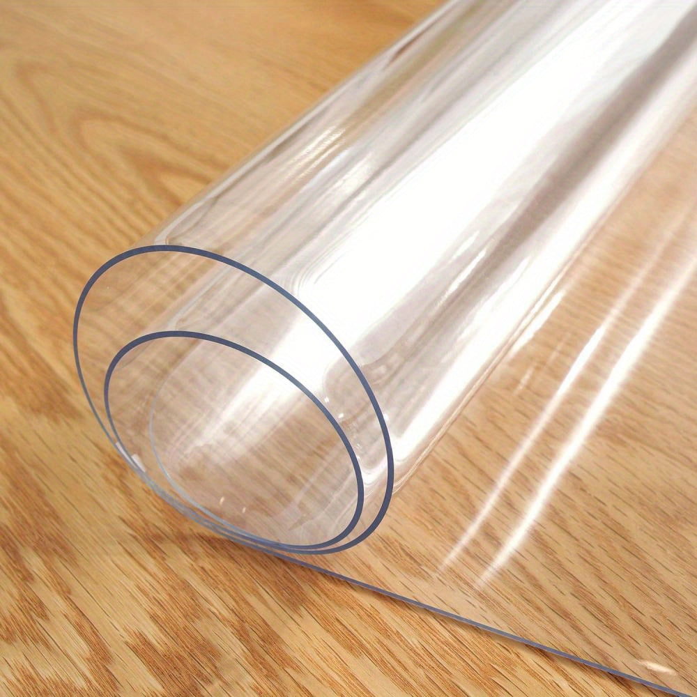 1.0mm Thick PVC Desk Pad Protector for Home and Hotel Tables, Waterproof and Scratch-Proof