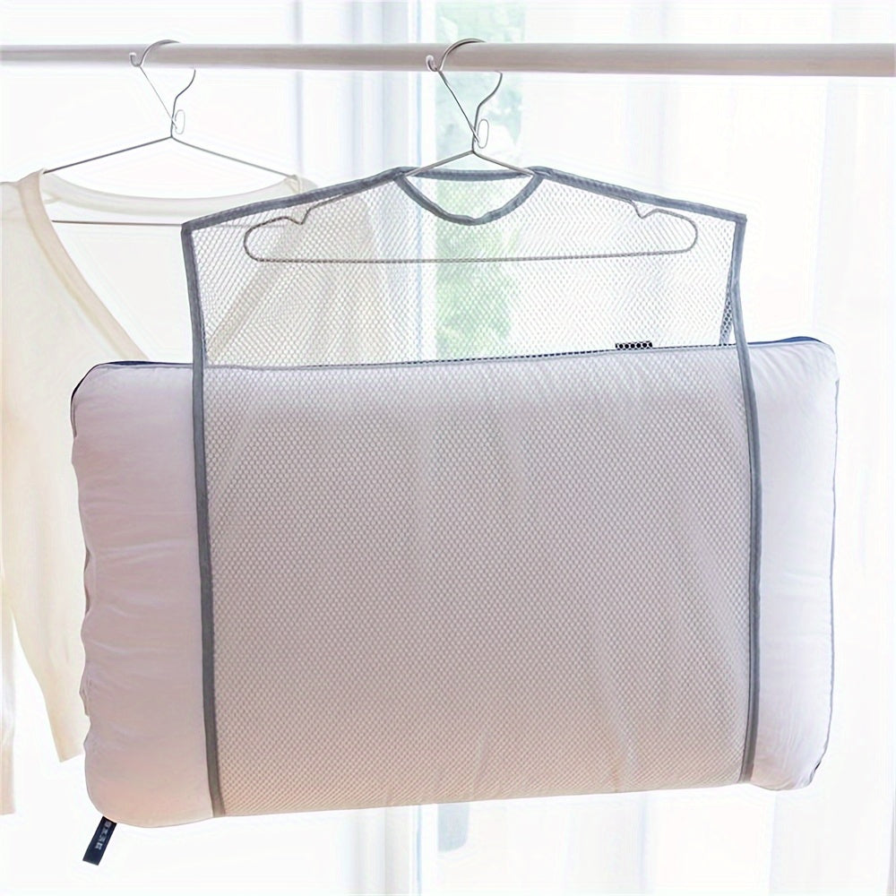 48x56cm/18.89x22.04inch Multi-Purpose Pillow Net Bag for Household Drying and Storage, made with Breathable Fabric