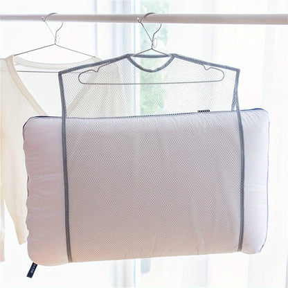 48x56cm/18.89x22.04inch Multi-Purpose Pillow Net Bag for Household Drying and Storage, made with Breathable Fabric