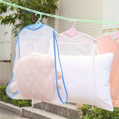 48x56cm/18.89x22.04inch Multi-Purpose Pillow Net Bag for Household Drying and Storage, made with Breathable Fabric