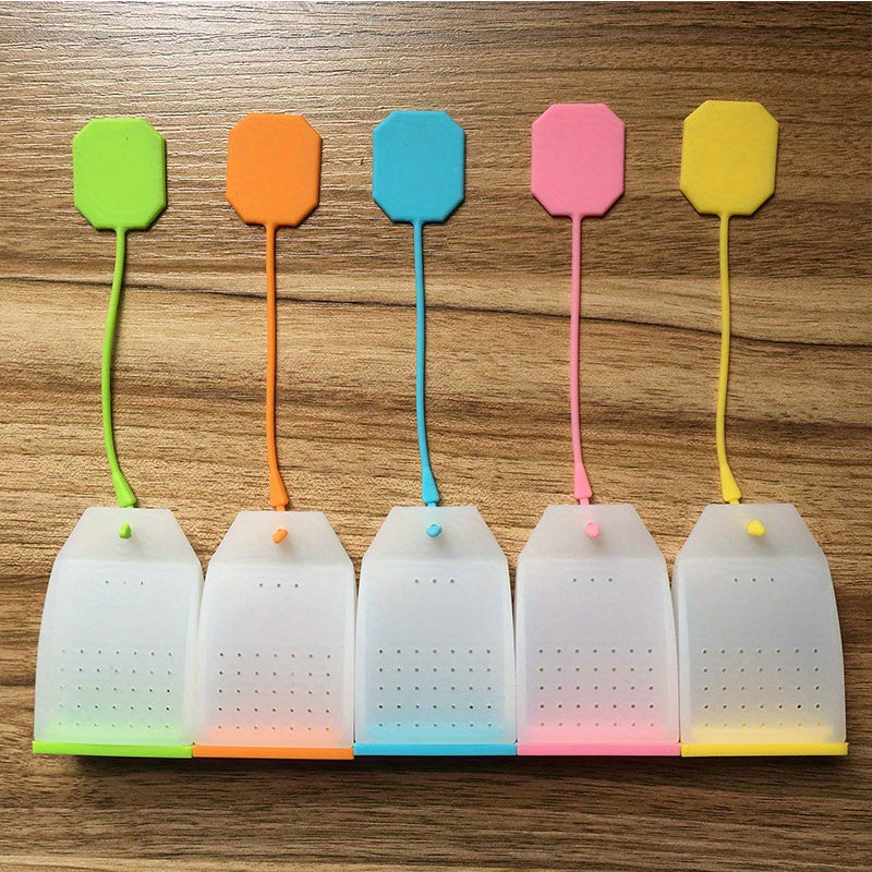 Colorful Silicone Tea Infuser - Effortlessly Infuse Your Tea with Herbs & Spices for the Perfect Cup - Simple to Use & Clean, Long-lasting Material - Available in Various Colors.