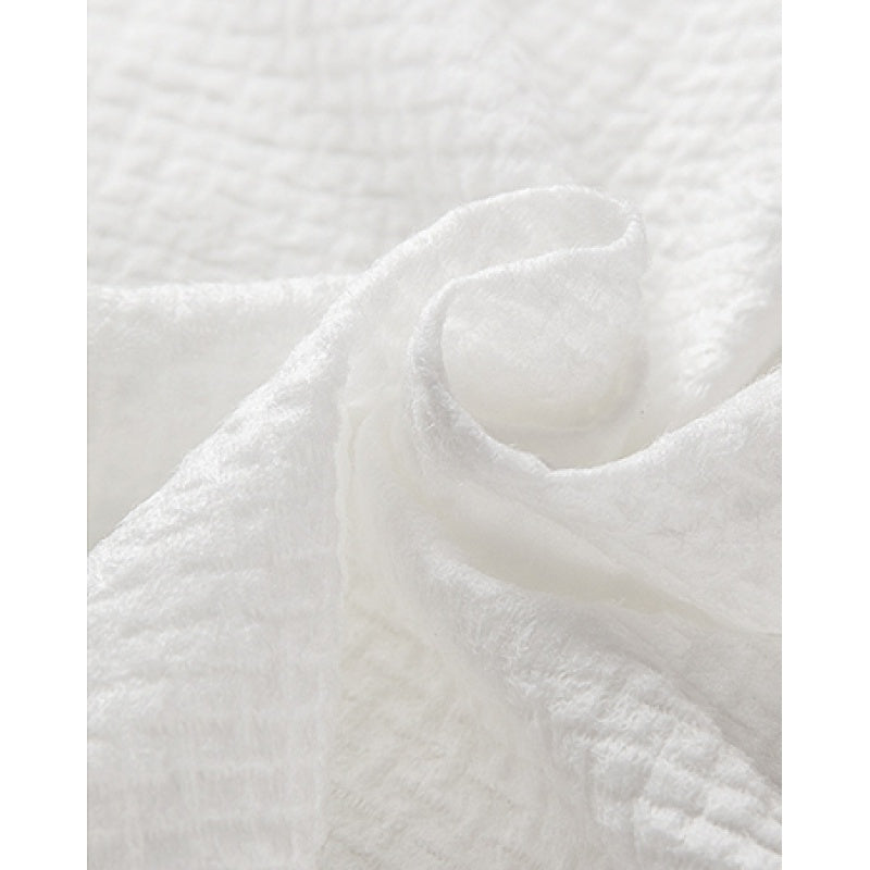 Travel and home use thickened compression face towels that are portable, disposable, and skin safe with no phthalates.