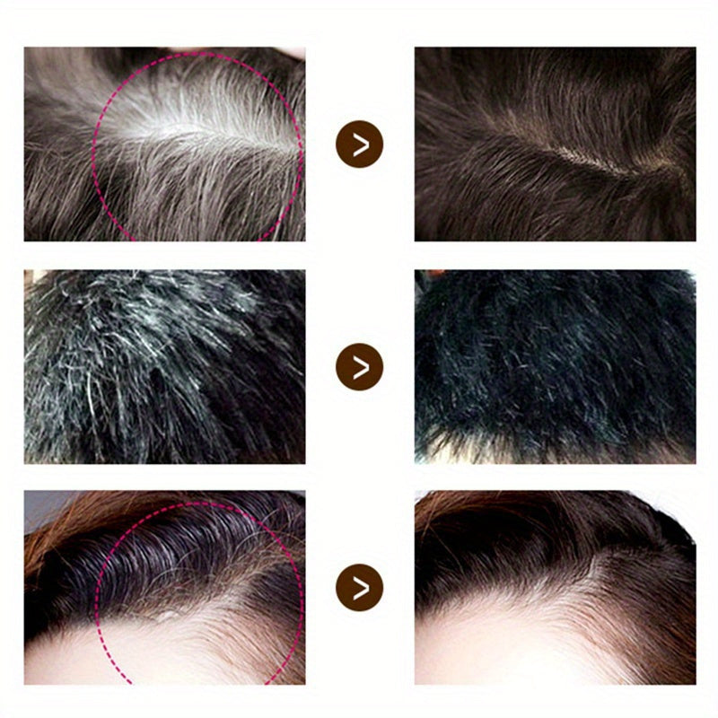 White hair color chalk pen for temporary cover of white hair on normal hair, long-lasting.