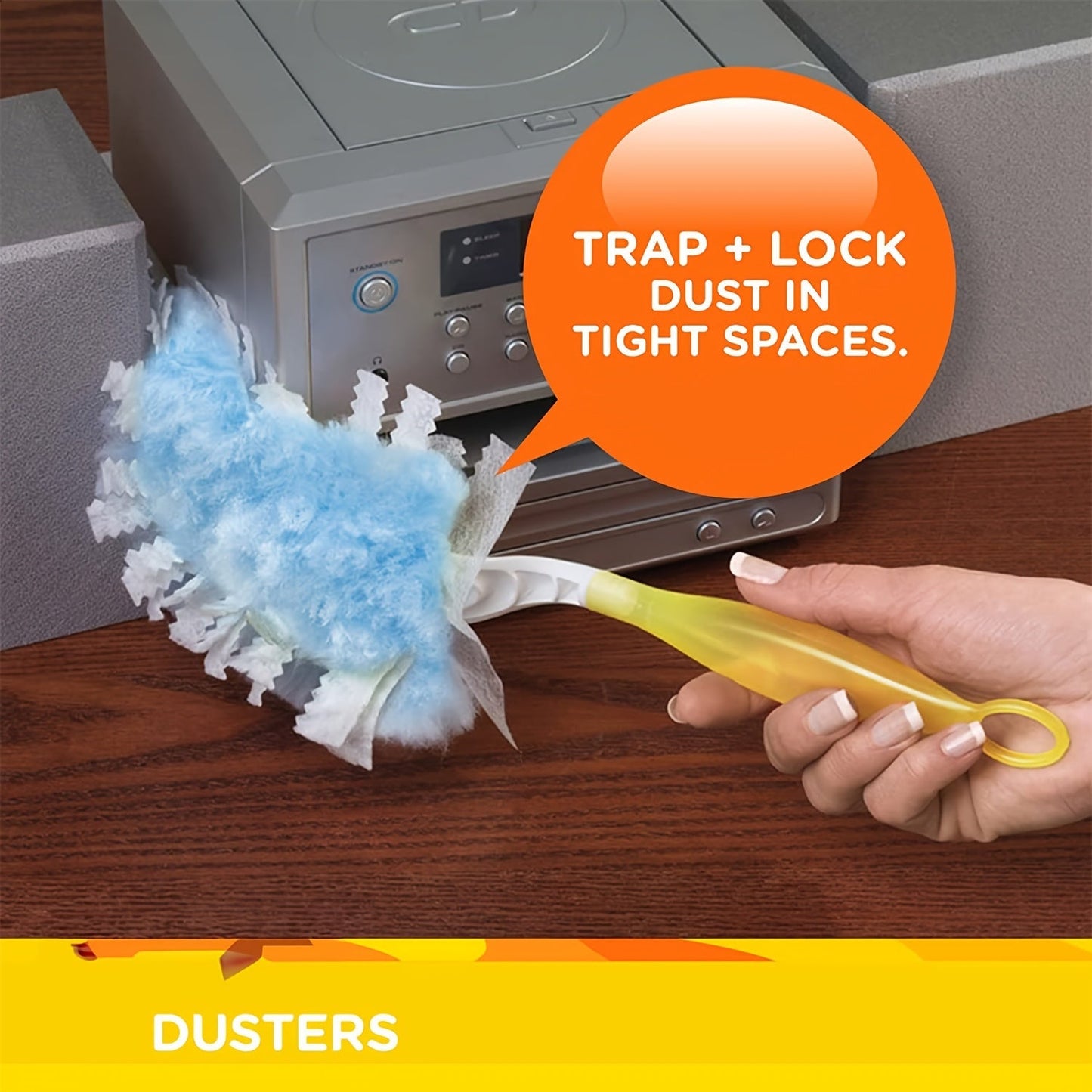 Get a 10-Pack of Electrostatic Disposable Duster Refills for Effortless Dust Removal in Every Room - Perfect for Bedroom, Bathroom, Kitchen & Furniture - No Power Source Required (Handle Sold Separately) - Essential Cleaning Tools & Supplies