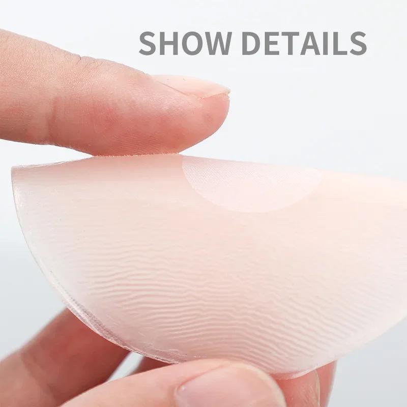 12pcs Silicone Nipple Covers for Women - Reusable Breast Petals Lift, Invisible Bra Pasties with Adhesive Pads