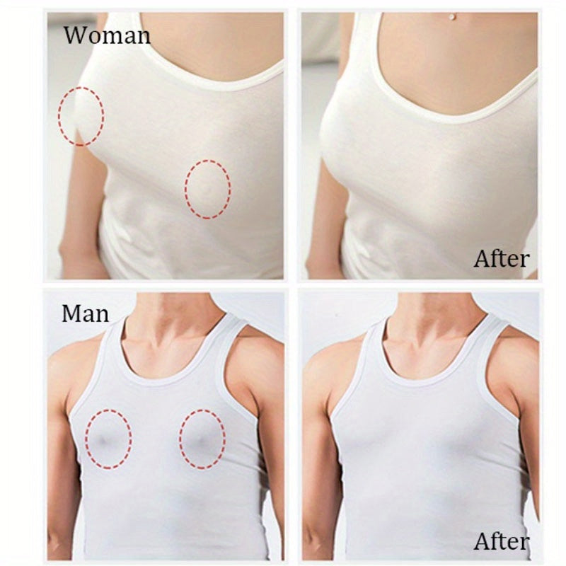 100 pcs disposable non-woven nipple covers in various shapes. Seamless, comfortable, and ideal for solo wear or bra enhancement. Perfect for nipple concealment and available in skin tone