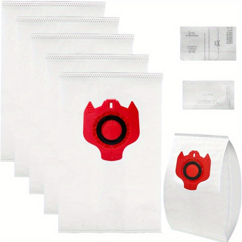 This pack includes 8 dust bags with dolcificante GN specifically designed for compatibility with Classic C1, Complete C1, Complete C2, Complete C3, S227/S240, S270/S280, S400i-S456i, S600-S658, and S800-S858 vacuum cleaner models.