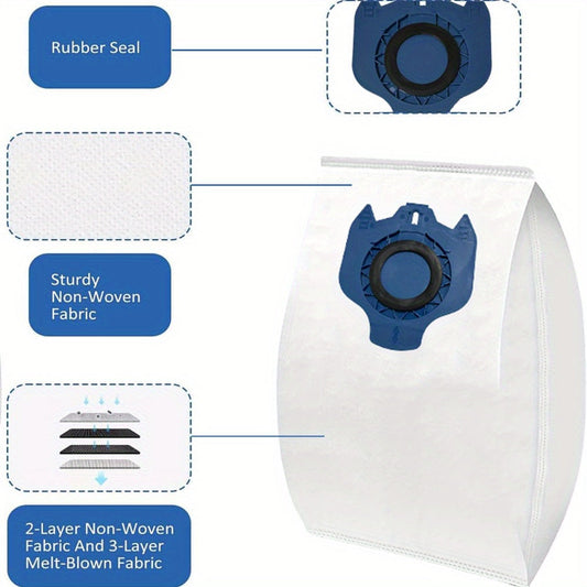 Ushbu to'plamda Classic C1, Complete C1, Complete C2, Complete C3, S227/S240, S270/S280, S400i-S456i, S600-S658 va S800-S858 changyutgich modellari bilan mos kelishi uchun maxsus ishlab chiqilgan dolcificante GN bilan 8 ta chang sumkasi mavjud.