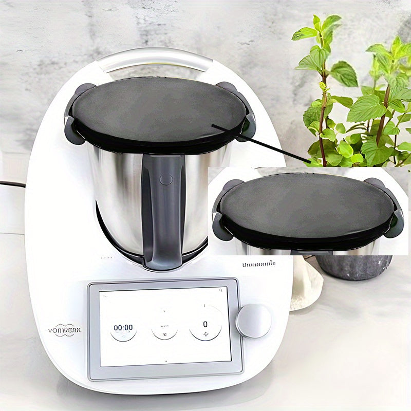 Премиум силиконовая крышка для герметизации - Совместима с Meishanpin Thermomix TM31, TM5, TM6 - Одобрена FDA, долговечная, с черной крышкой и прозрачным цифровым дисплеем - Идеально подходит для приготовления пищи на кухне