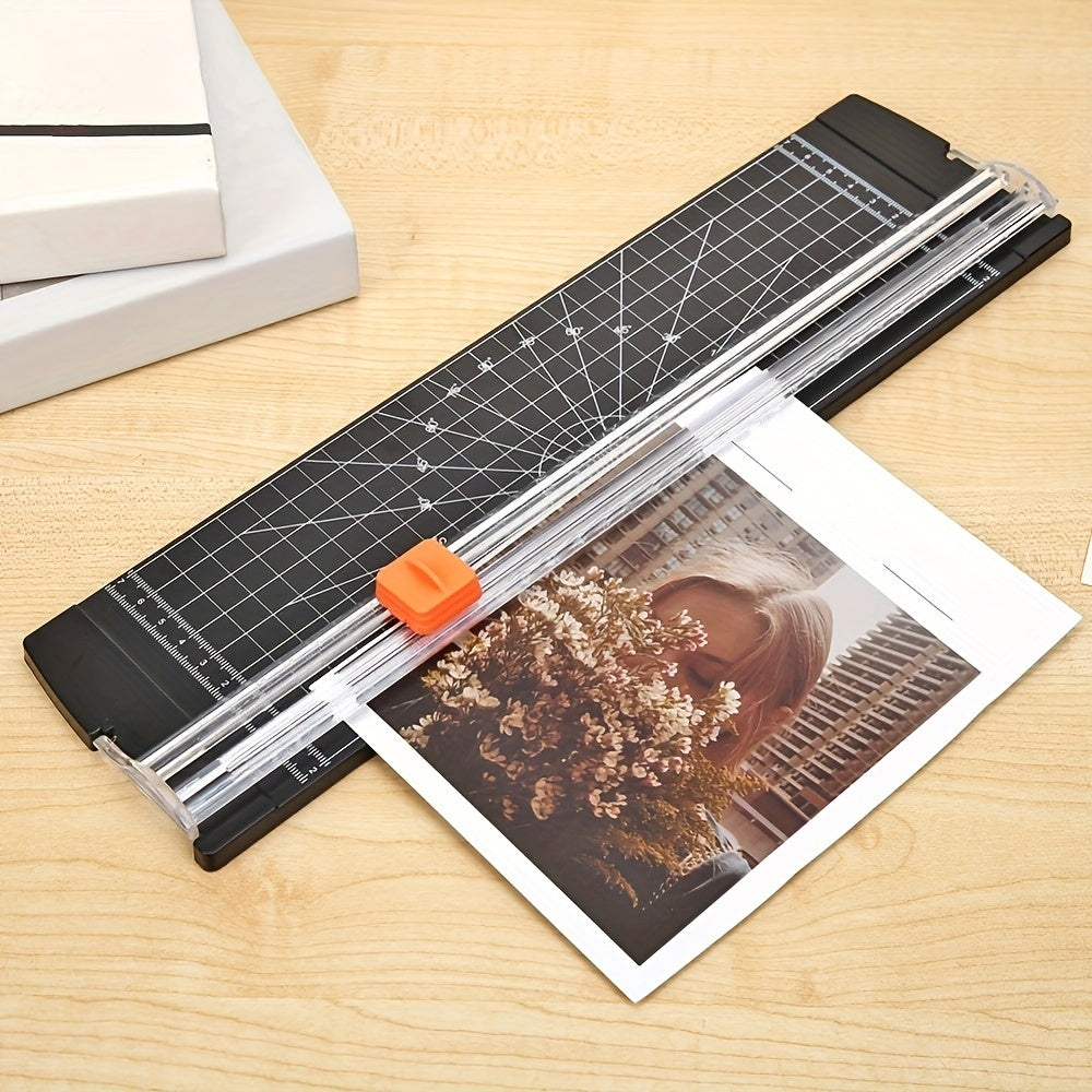 Effortlessly achieve perfect paper cuts every time with our portable A3/A4 paper cutter!