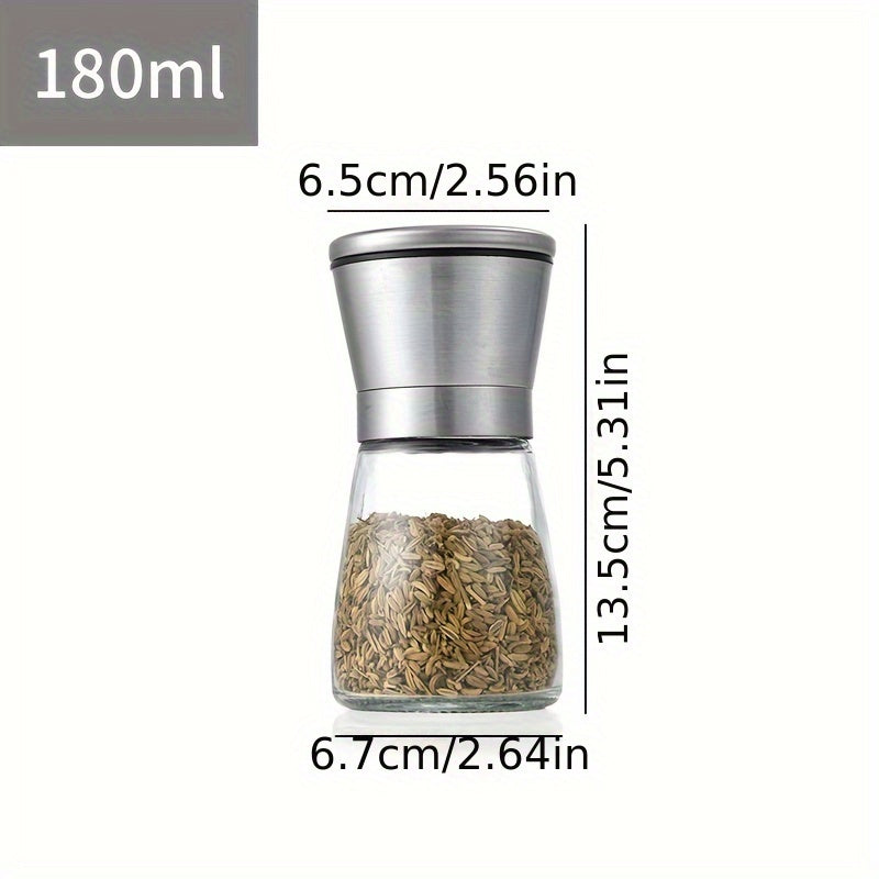 Portable and durable, this adjustable ceramic core grinder is perfect for camping, hiking, BBQs, and everyday kitchen use. Enjoy freshly ground pepper and sea salt wherever your culinary adventures take you.