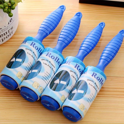 30-sheet reusable lint roller for pet hair removal, ideal for furniture, carpets, and clothes.