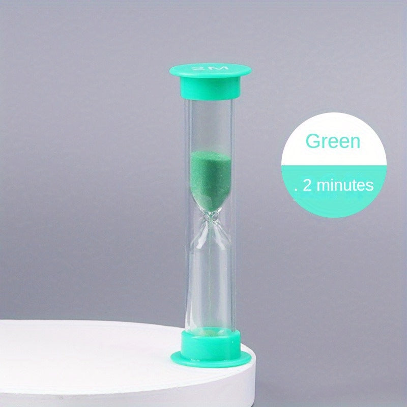 Colorful set of 1 plastic sand timers for students, ideal gift and pool accessory. Available in 3, 5, and 10-minute intervals.