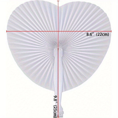 В этот набор входят 10 ярких складных бумажных вееров в форме сердца с серебряными пластиковыми ручками. Идеально подходят для дней рождения, свадеб и в качестве подарков, эти веера имеют игривые дизайны, такие как кошки, тыквы и радуги.