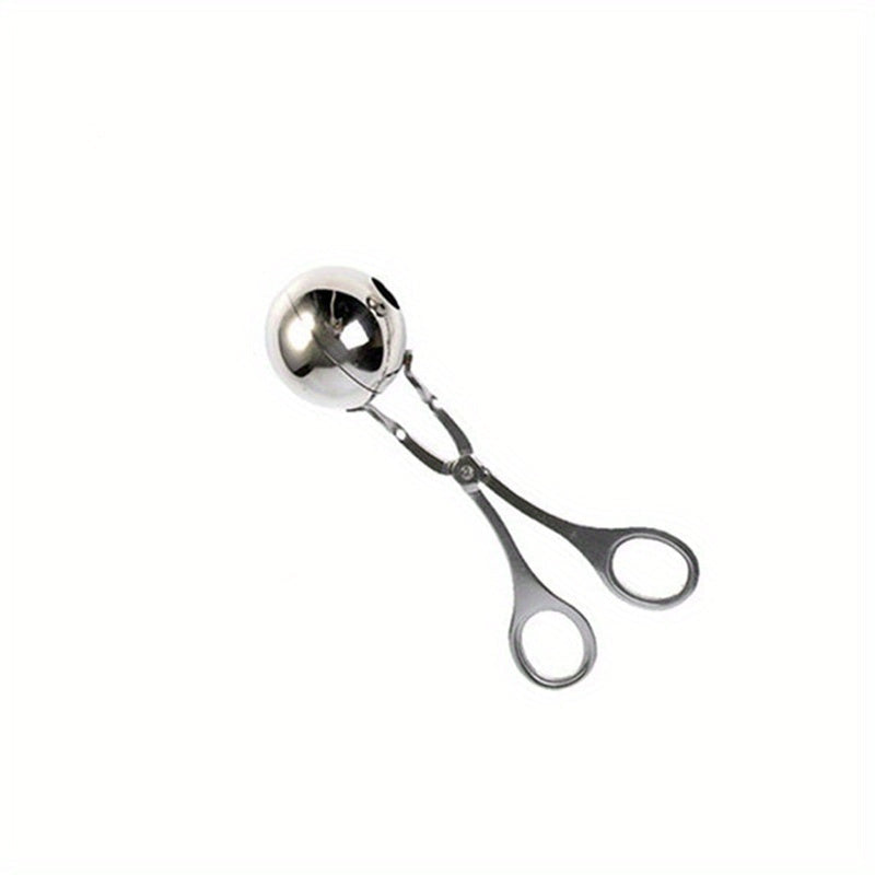 Durable Stainless Steel Meatball Maker - Simplify Your Cooking with this Handy Kitchen Tool, Great for Uniformly Shaped Meatballs at Home or in a Restaurant