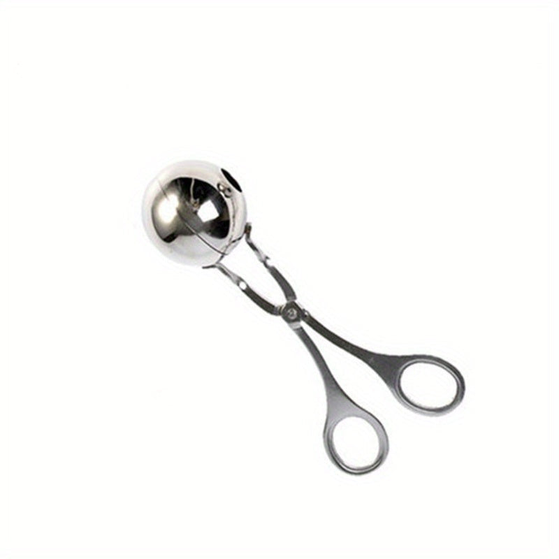 Durable Stainless Steel Meatball Maker - Simplify Your Cooking with this Handy Kitchen Tool, Great for Uniformly Shaped Meatballs at Home or in a Restaurant