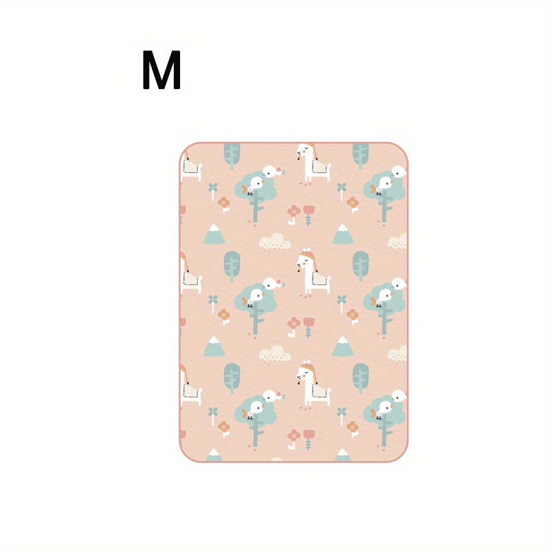 Soft and reusable waterproof changing pad, absorbent urine pad, washable mat, perfect for Halloween, Thanksgiving, or Christmas gifts.