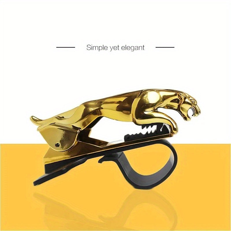 Leopard Navigation Phone Holder for Car: Safe, Non-slip, Easy to Answer Calls