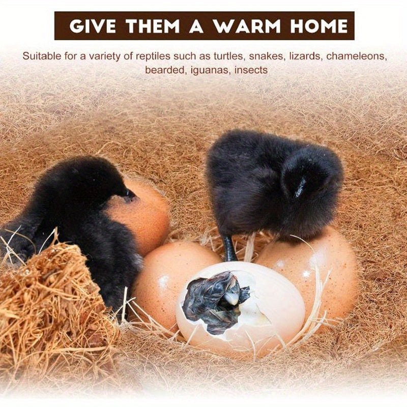 Premium coconut fiber hen nesting pads for chicken nest boxes, available in packs of 2, 6, or 10. Easy to clean poultry coop bedding.