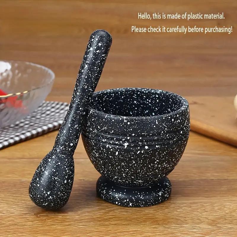 Kitchen gadget for grinding garlic and spices, cereal complementary food grinder.