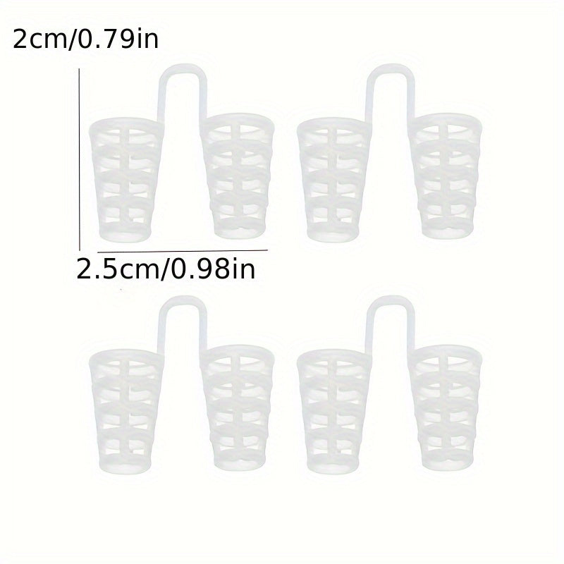 Mini Anti-Snoring Device in packs of 1, 2, 5, or 10 for better sleep.