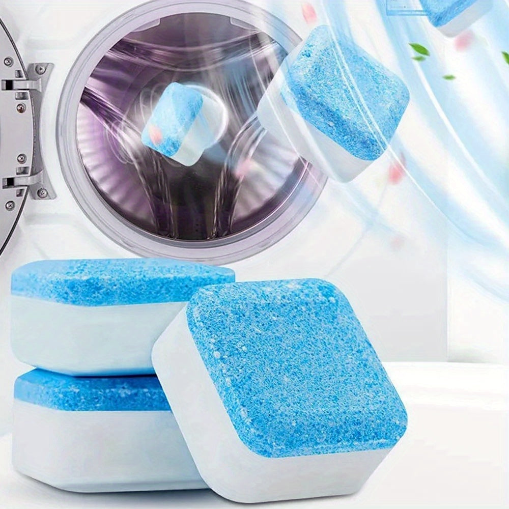 "High-quality deep cleaning tablets for washing machine water tank, deodorizes and leaves long-lasting freshness.