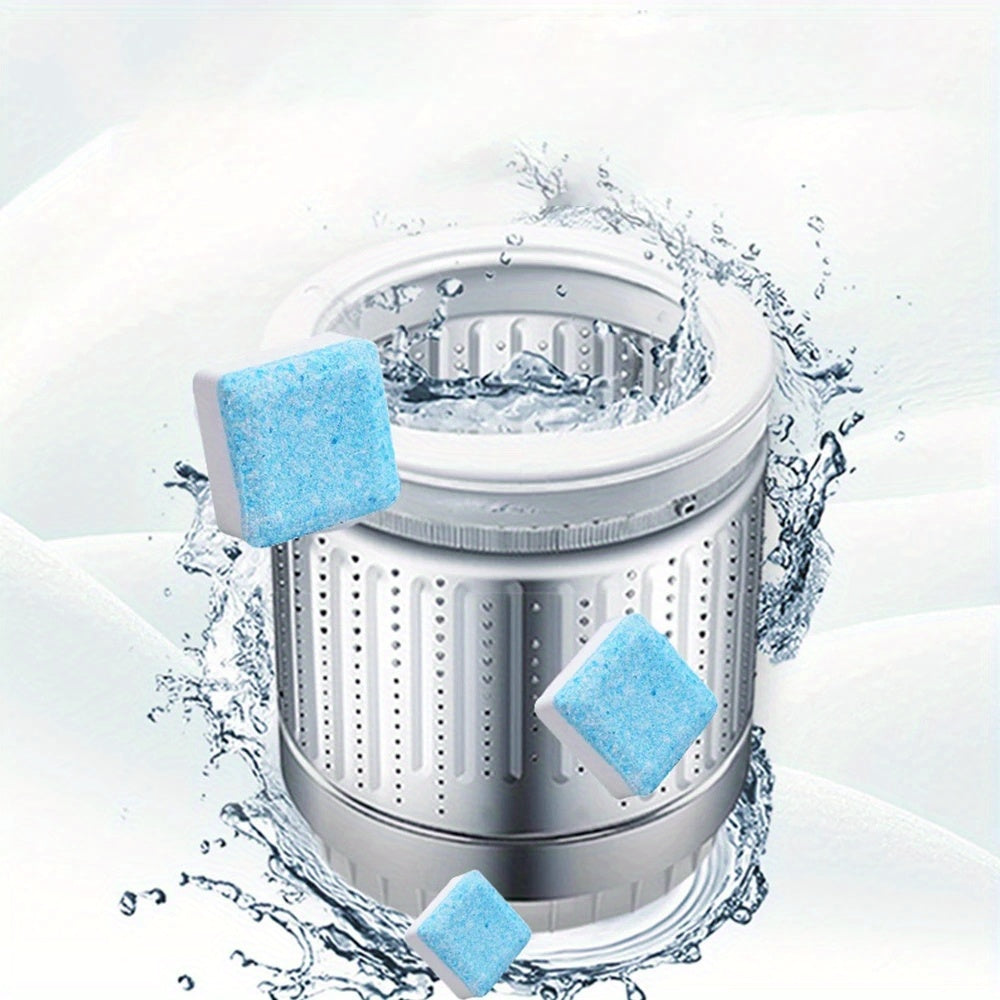 "High-quality deep cleaning tablets for washing machine water tank, deodorizes and leaves long-lasting freshness.