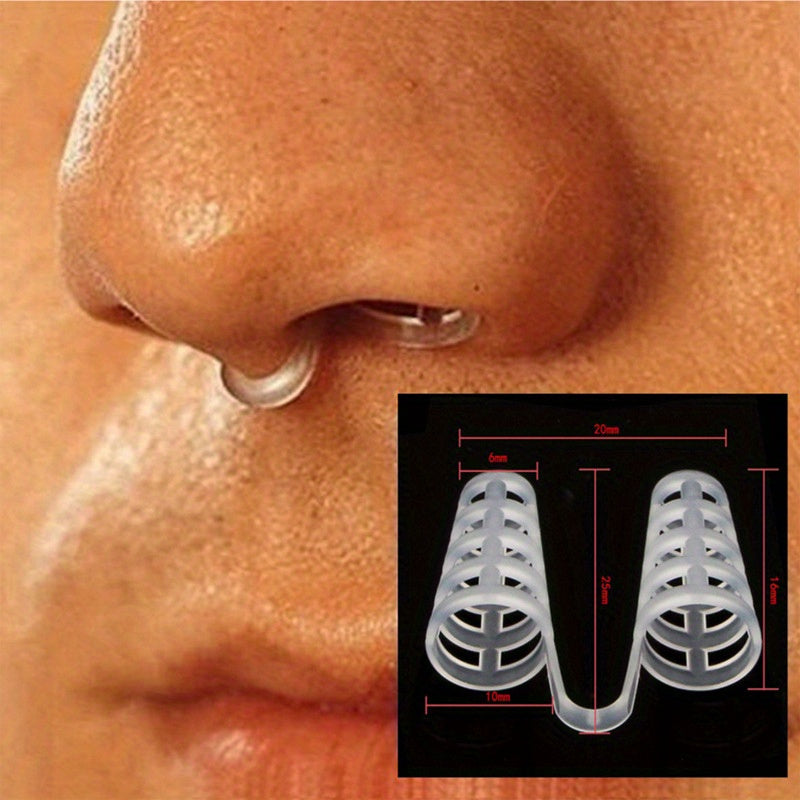 Mini Anti-Snoring Device: 1/2/5/10pcs for improved sleep quality.