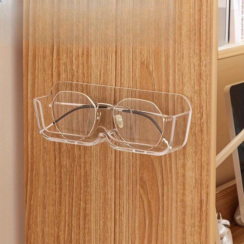 Space-saving eyeglass and fashion glasses holder - a versatile organizer for wall-mounting in home, bedroom, bathroom, office, and dorm décor