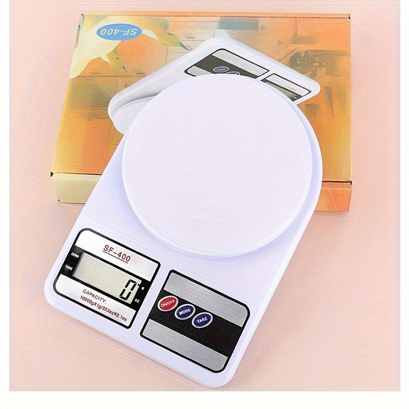 SF-400 Digital Postal Scale powered by non-rechargeable AAA battery for precise weighing of food and medicine (battery not included)