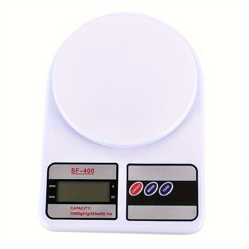 SF-400 Digital Postal Scale powered by non-rechargeable AAA battery for precise weighing of food and medicine (battery not included)