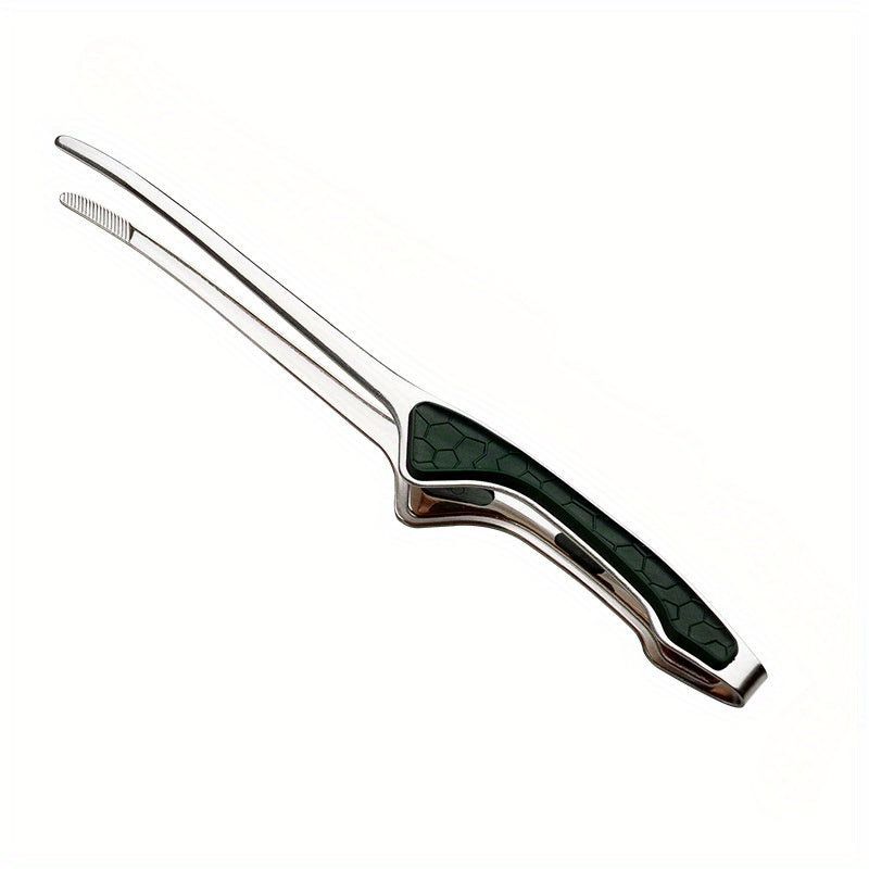 Stainless Steel Kitchen Tongs with Non-Slip Grip for Cooking and Grilling - Heat Resistant BBQ Tongs for Barbecue Grill