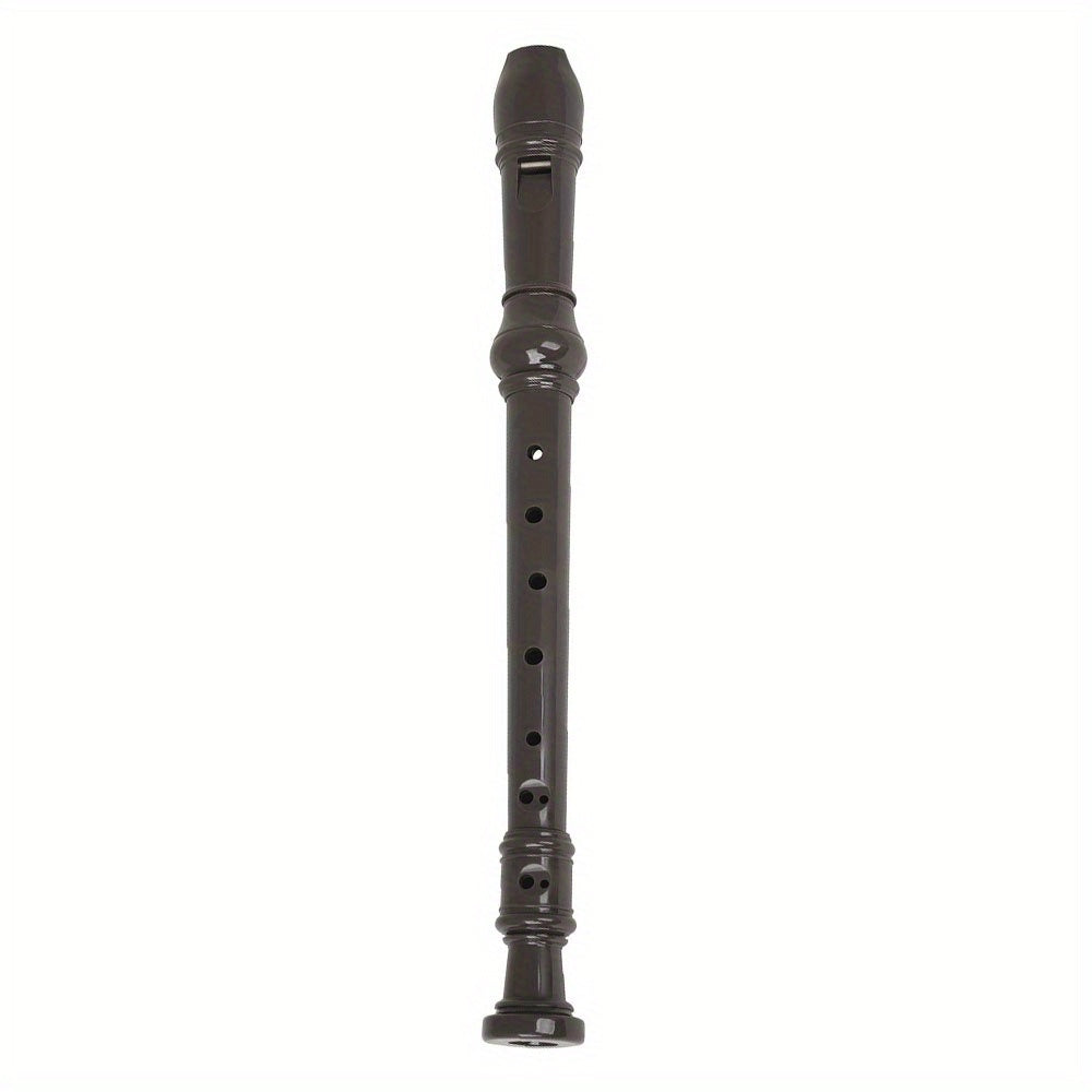 Beginners soprano recorder in G key with 8 holes, cleaning rod, made of ABS resin.