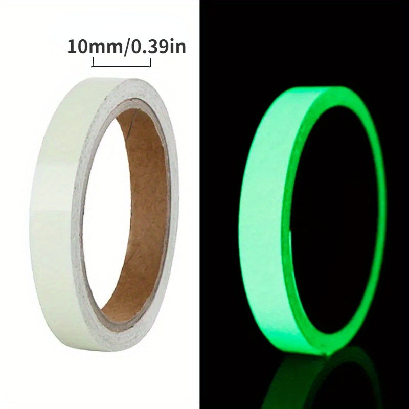 1 Roll Luminous Tape for Night Vision Safety and Home Decoration