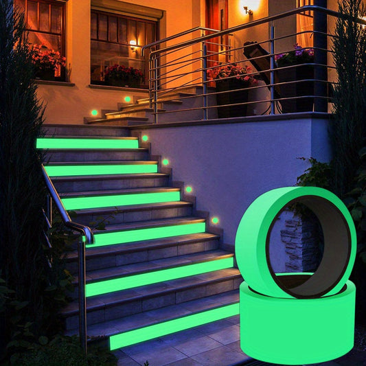 1 Roll Luminous Tape for Night Vision Safety and Home Decoration