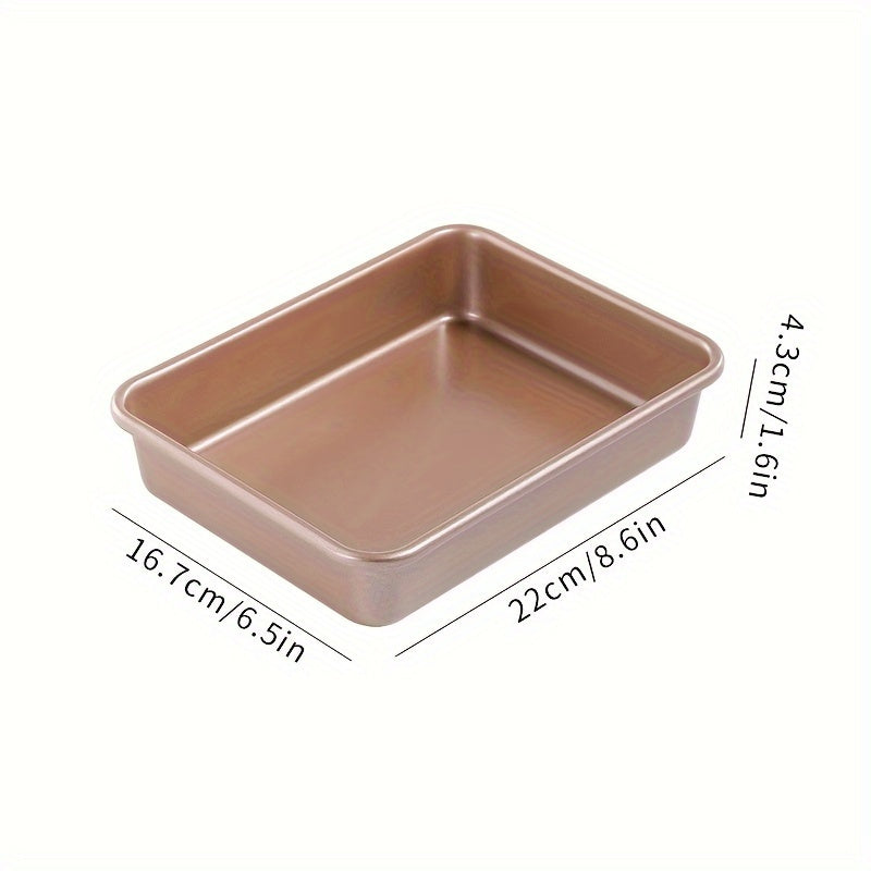 Single piece multi-purpose non-stick baking tray that is both durable and easy to clean. This deep baking tray is a versatile oven accessory, perfect for baking cookies, cakes, pizzas, and more.