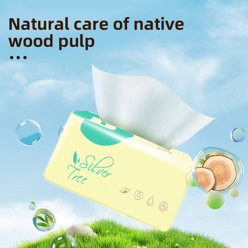 Silver Tree brings you a 10-pack of premium wood pulp paper towels. Each pack contains 400 towels, with 5 ply for added strength. Perfect for use at home, in the office, at parties, outdoors, and as part of your cleaning supplies.