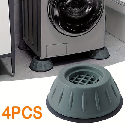 Set of 4 Anti-Vibration Pads for Washing machines and Dryers - Reduce Noise, Made of Durable Plastic, Must-Have Laundry Accessories