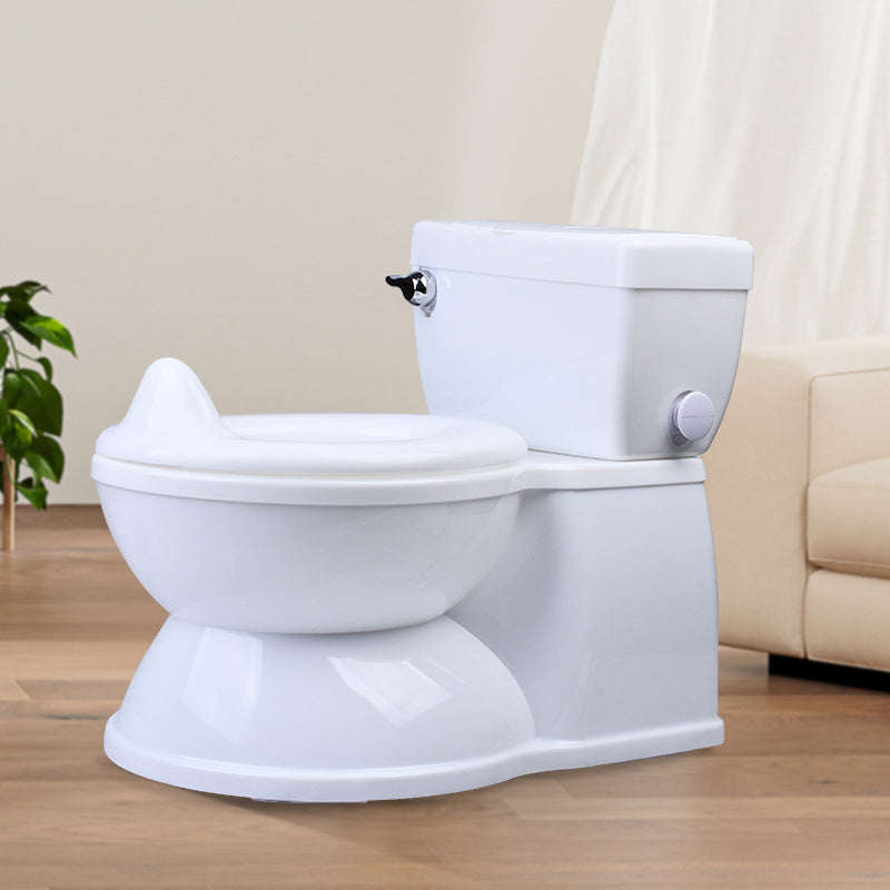 My Size Potty Training Toilet for Kids - Features Flush Sound and Realistic Design to Help Toddlers Gain Independence in the Bathroom - Easy to Clean Plastic Potty Suitable for Ages 0-8 Years.