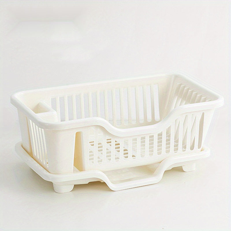 Make the most of your kitchen space with our spacious double-layer dish rack - simple to clean, and comes with handy organization accessories.