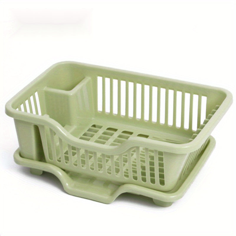 Make the most of your kitchen space with our spacious double-layer dish rack - simple to clean, and comes with handy organization accessories.