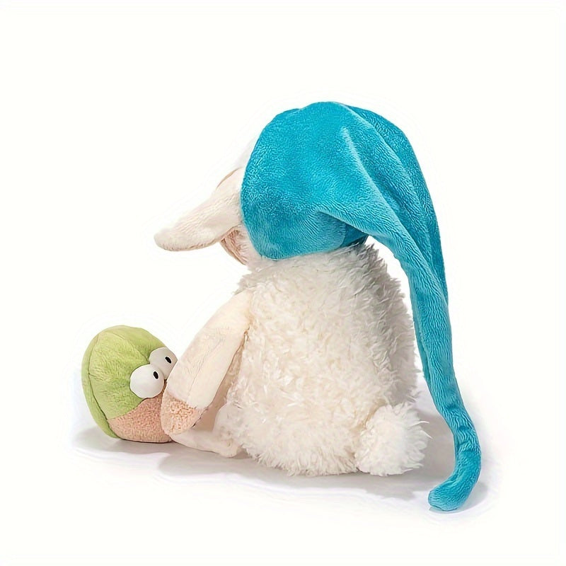 A Cute Sheep Stuffed Toy, Ideal for Birthdays, Holidays, and Christmas.