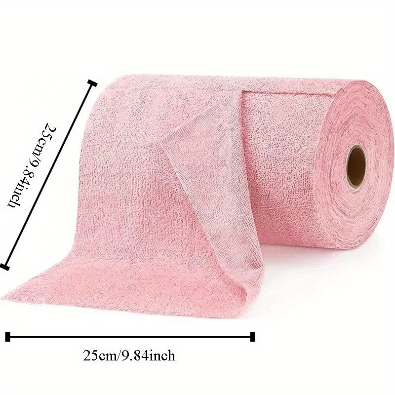 1 pack of 20 ultra-fine fiber towels that are reusable for cleaning and wiping various surfaces in the household kitchen, including dishwashing cloths and paper towels.