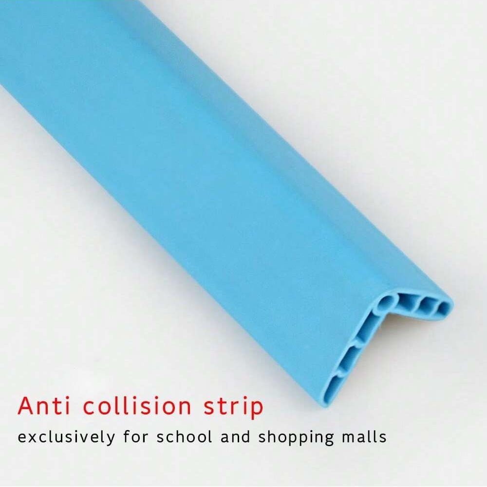 8 Years Guard Rail - Bite-Resistant & Anti-Collision Strip, Rubber Padding for Table Corners, School & Mall Protection, Edge & Corner Safety Bumpers - 1-Meter