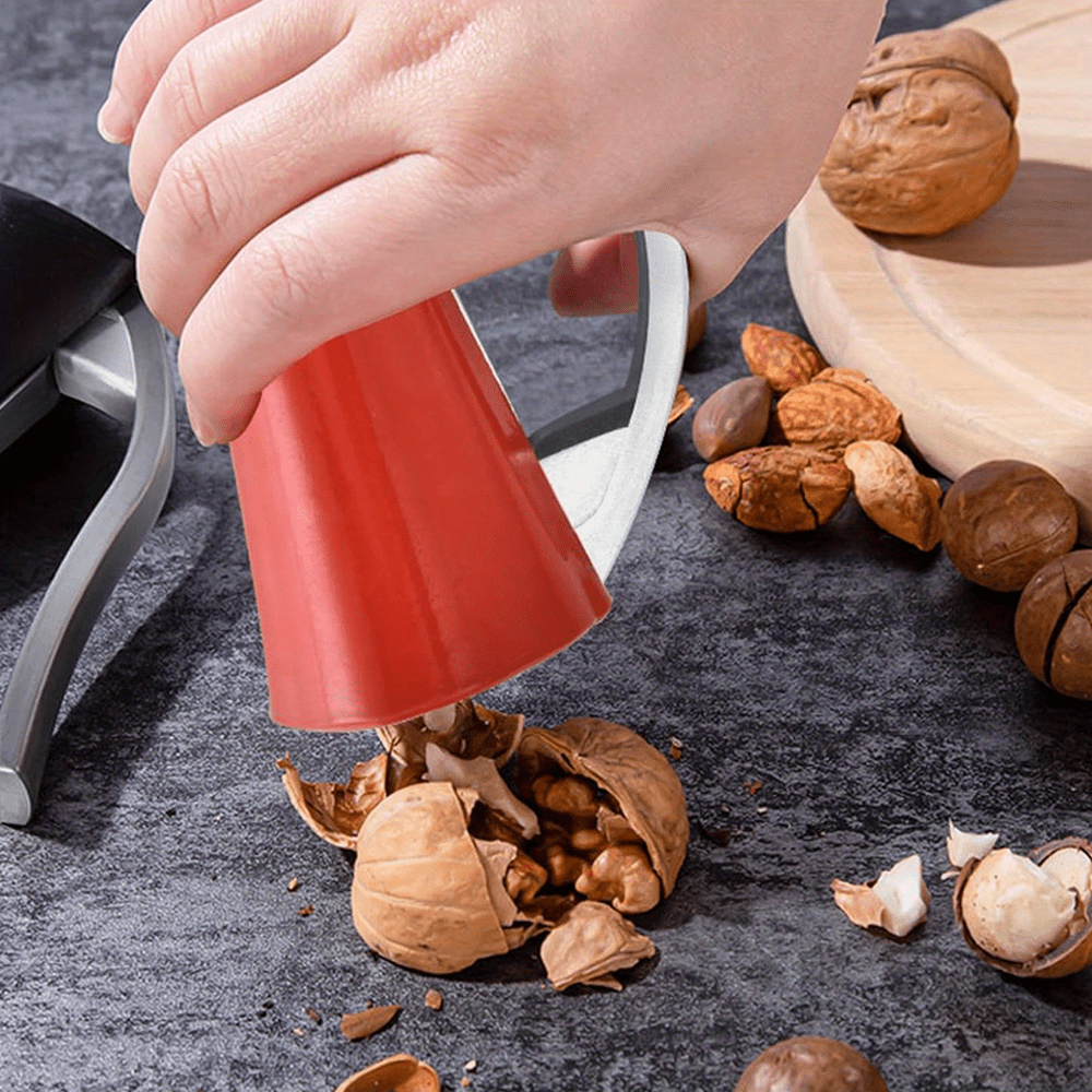 Sturdy Nut Cracker Tool with Versatile Uses - Made with Long-Lasting Alloy, Mess-Free Design for Crackling Chestnuts and Beyond - Essential Kitchen Accessory for Home Cooks, Chefs, and Mobile Eateries