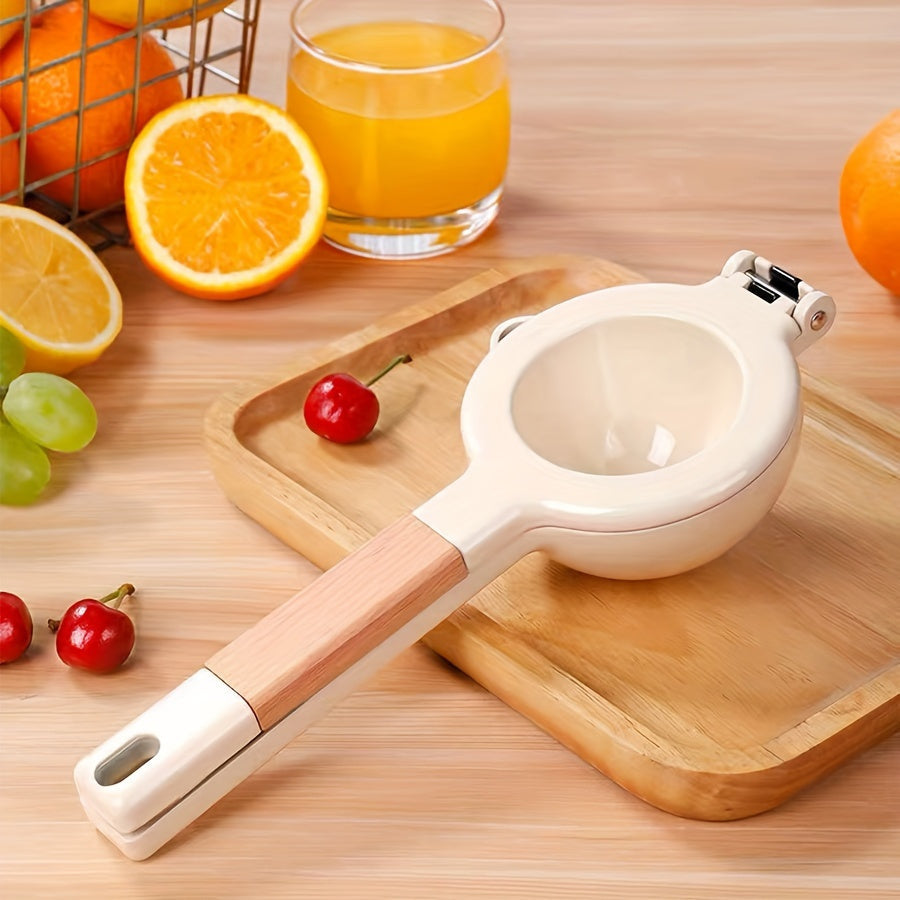 Aluminum Citrus Juicer, Manual Lemon Squeezer for Orange Juice, Multifunctional Kitchen Gadget for Fresh Fruit Juice