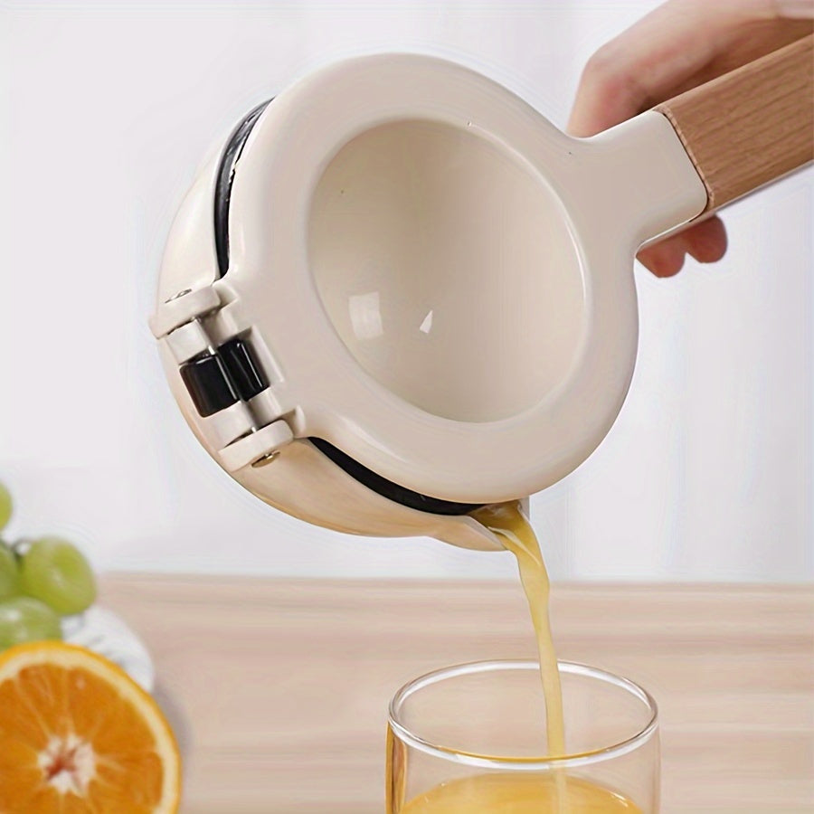 Aluminum Citrus Juicer, Manual Lemon Squeezer for Orange Juice, Multifunctional Kitchen Gadget for Fresh Fruit Juice