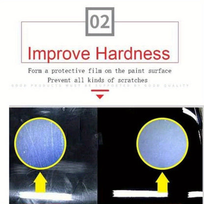 9H Advanced Graphene Ceramic Coating (30ml) for vehicles, provides over a decade of durable protection with a high shine. Use after washing and paint restoration.