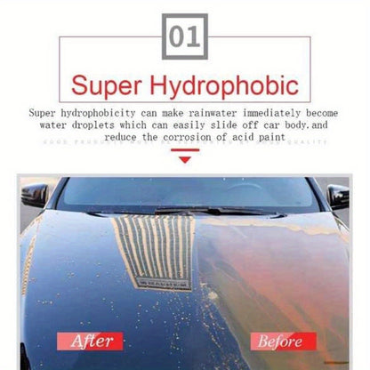 9H Advanced Graphene Ceramic Coating (30ml) for vehicles, provides over a decade of durable protection with a high shine. Use after washing and paint restoration.